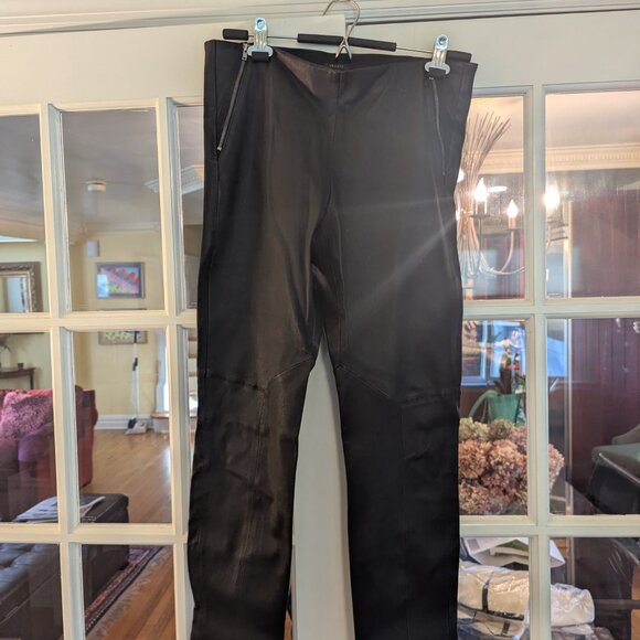 Theory leather pants - Picture 2 of 4